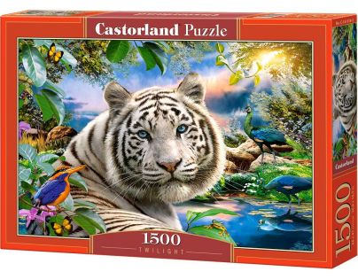 Castorland Puzzle Tygr bílý 1500 dílků