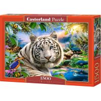 Castorland Puzzle Tygr bílý 1500 dílků 2