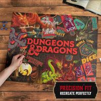 Paladone Puzzle Dungeon and Dragons 1000 dílků 2
