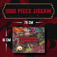Paladone Puzzle Dungeon and Dragons 1000 dílků 3