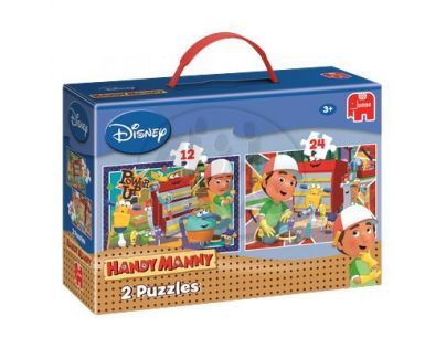Puzzle Handy Manny 12d. a 24d. Jumbo