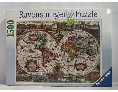 Puzzle Historická mapa r.1636 1500d