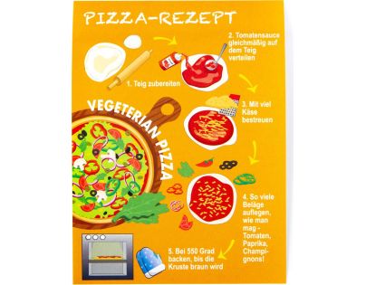 Puzzle mini Pizza 6 různých motivů 36 dílků