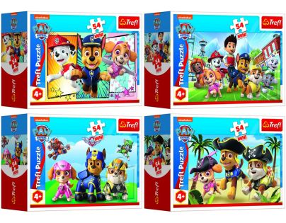 Trefl Puzzle Tlapková patrola 54 dílků mini