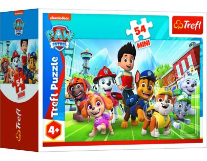 Trefl Puzzle Tlapková patrola 54 dílků mini