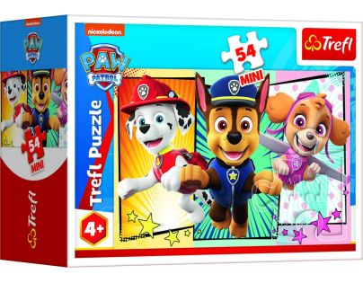 Trefl Puzzle Tlapková patrola 54 dílků mini
