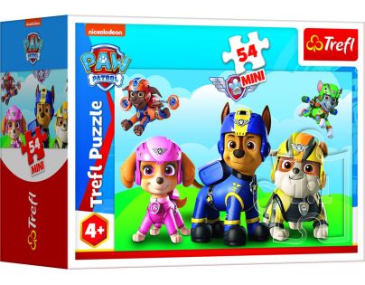 Trefl Puzzle Tlapková patrola 54 dílků mini
