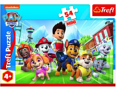 Trefl Puzzle Tlapková patrola 54 dílků mini