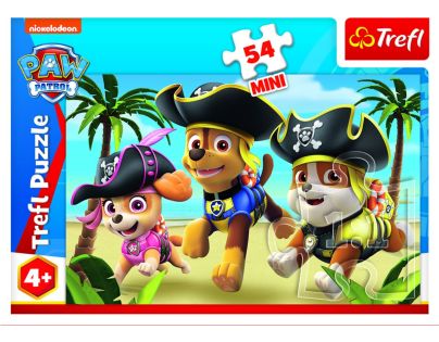 Trefl Puzzle Tlapková patrola 54 dílků mini
