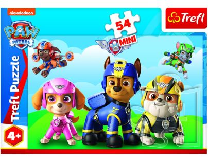 Trefl Puzzle Tlapková patrola 54 dílků mini