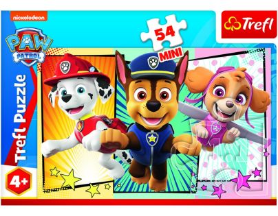 Trefl Puzzle Tlapková patrola 54 dílků mini