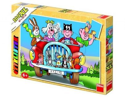 DINO 343177 - Puzzle Čtyřlístek (100 dílků)