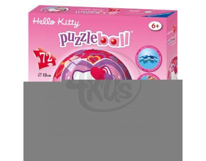 Ravensburger 12131 - Puzzle Ball Hello Kitty 72 dílků