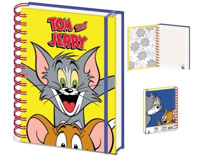Pyramid International Tom a Jerry Blok A5 kroužkový