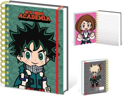 Pyramid International My Hero Academia Blok kroužkový A5 Chibi