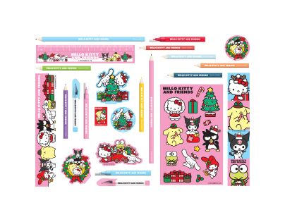 Pyramid International Hello Kitty a přátelé Adventní kalendář V2 papírenský