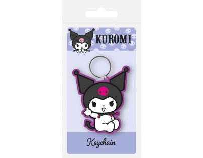 Pyramid International Hello Kitty Gumová klíčenka Kuromi