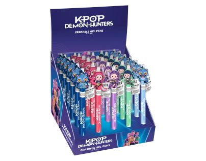 Pyramid International K-pop Demon Hunters Gumovací gelové pero s klipem