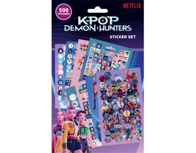 Pyramid International K-pop Demon Hunters set samolepek 500 ks