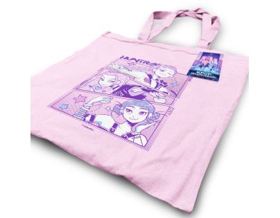 Pyramid International K-pop Demon Hunters taška plátěná růžová (Huntrix)