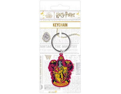 Pyramid International Harry Potter Klíčenka kovová Nebelvír
