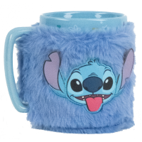 Pyramid International Lilo a Stitch hrnek s návlekem Stitch modrý