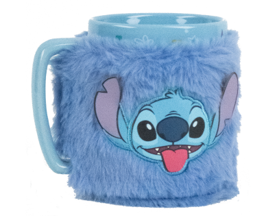 Pyramid International Lilo a Stitch hrnek s návlekem Stitch modrý
