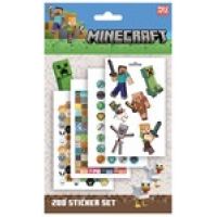 Pyramid International Minecraft Set samolepek 200 ks