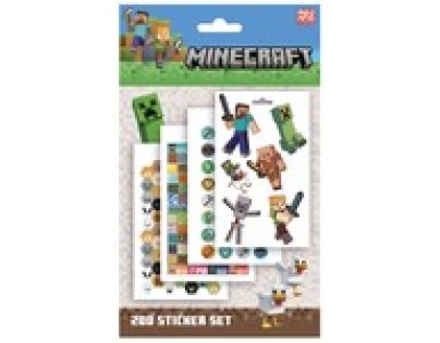 Pyramid International Minecraft Set samolepek 200 ks