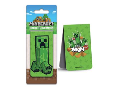 Pyramid International Minecraft Záložka magnetická Creeper