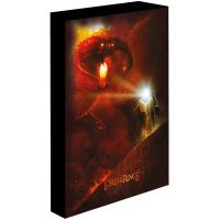 Pyramid International Obraz LED svítící 30x40 cm, Pán Prstenu - Balrog