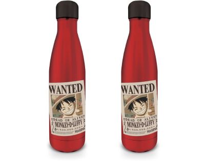 Pyramid International One Piece Nerezová láhev Wanted-Luffy