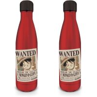 Pyramid International One Piece Nerezová láhev Wanted-Luffy