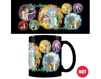 Pyramid International Rick a Morty měnící hrnek, 325 ml