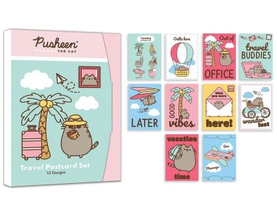 Pyramid International Set pohlednic Pusheen