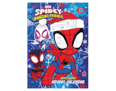 Pyramid International Spidey a přátelé adventní kalendář V2 (papírenský)
