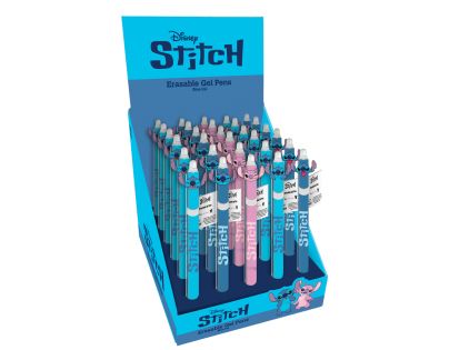 Pyramid International Stitch gumovací gelové pero modré