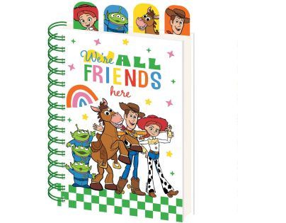 Pyramid International Toy Story Kroužkový blok A5 se záložkami