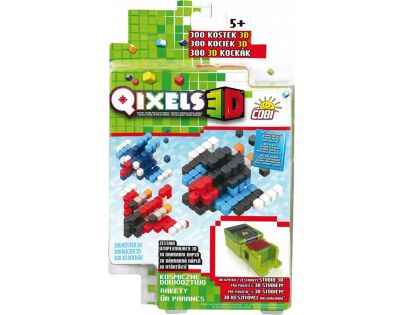 Qixels 3D Tématická sada - Rakety