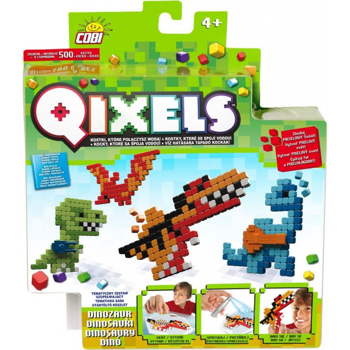 Qixels Tématická sada 87013 - Dinosauři