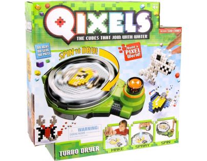 Qixels Turbosušička - Poškozený obal