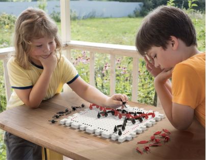Quercetti Family Game PegXt strategická propojovací hra