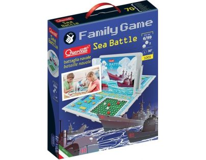 Quercetti Family Game Sea Battle strategická hra Lodě námořní bitva