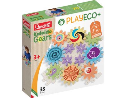 Quercetti Kaleido Gears Play Eco+ 38 dílků