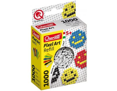 Quercetti Pixel Art 1000 ks bílá