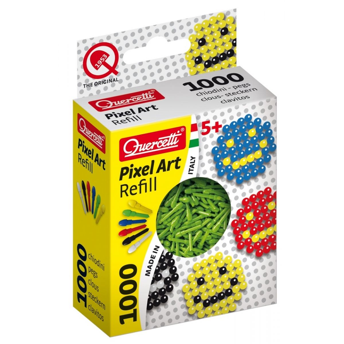 Quercetti Pixel Art 1000 ks zelená