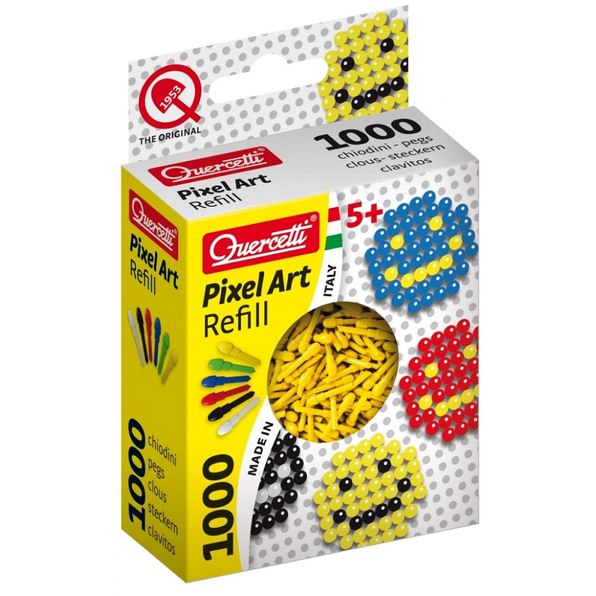 Quercetti Pixel Art 1000 ks žlutá