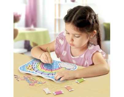 Quercetti Play Creativo String Art Fancy kreslení pomocí nití a kolíčků