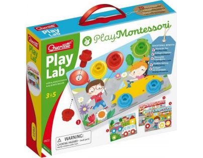 Quercetti Play Lab nuts & bolts boards Tabulky se šroubky a matičkami