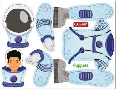 Quercetti Puppets nuts & bolts puppets Postavičky se šroubky a matičkami